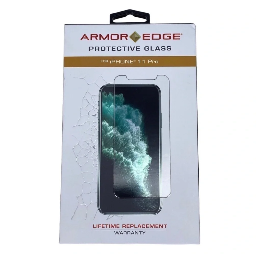 Armor Edge Protective Glass for iPhone 11 Pro Scratch Resistant Anti-Glare New
